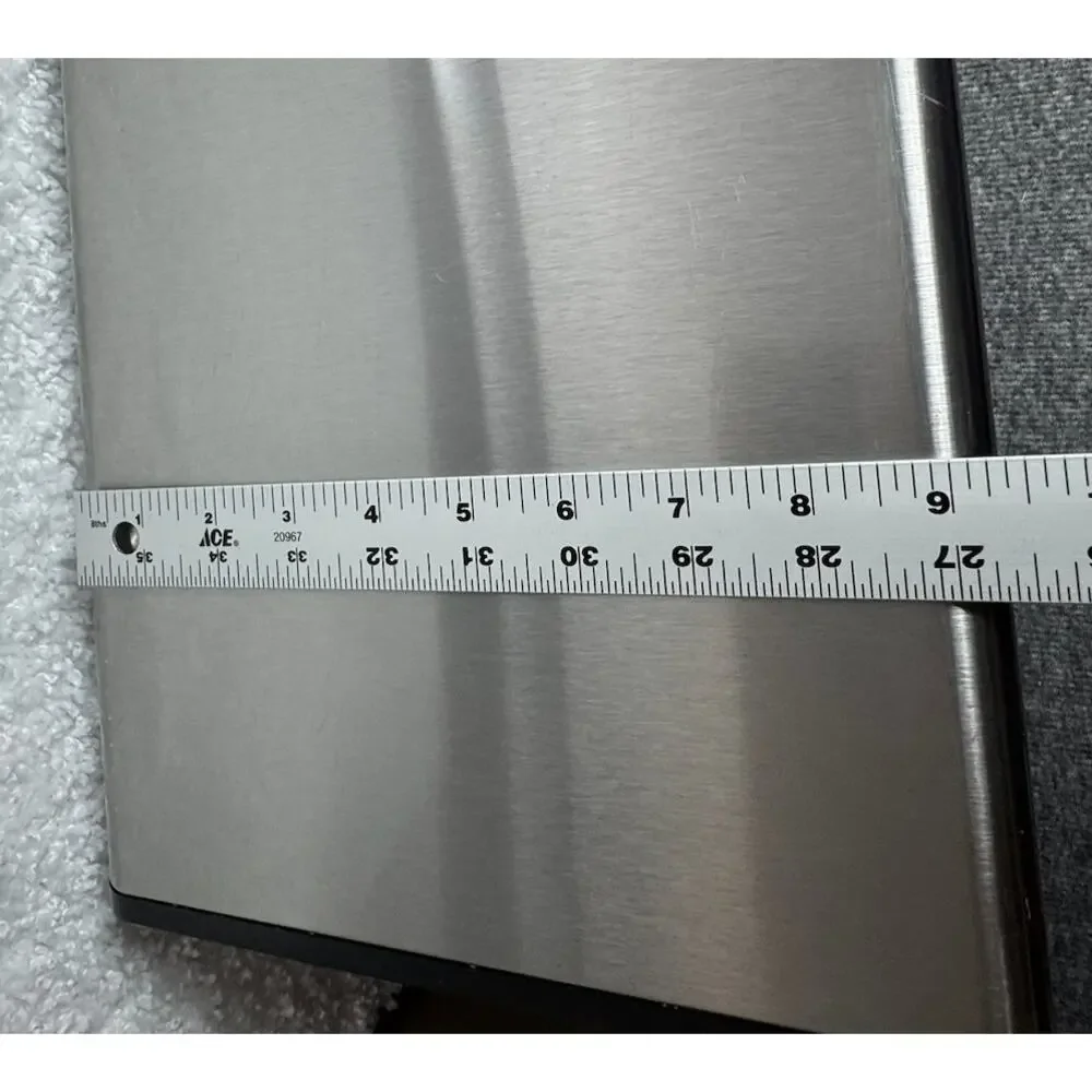 Brabantia Fall Front Bread Box Large Metal Front Opening 18